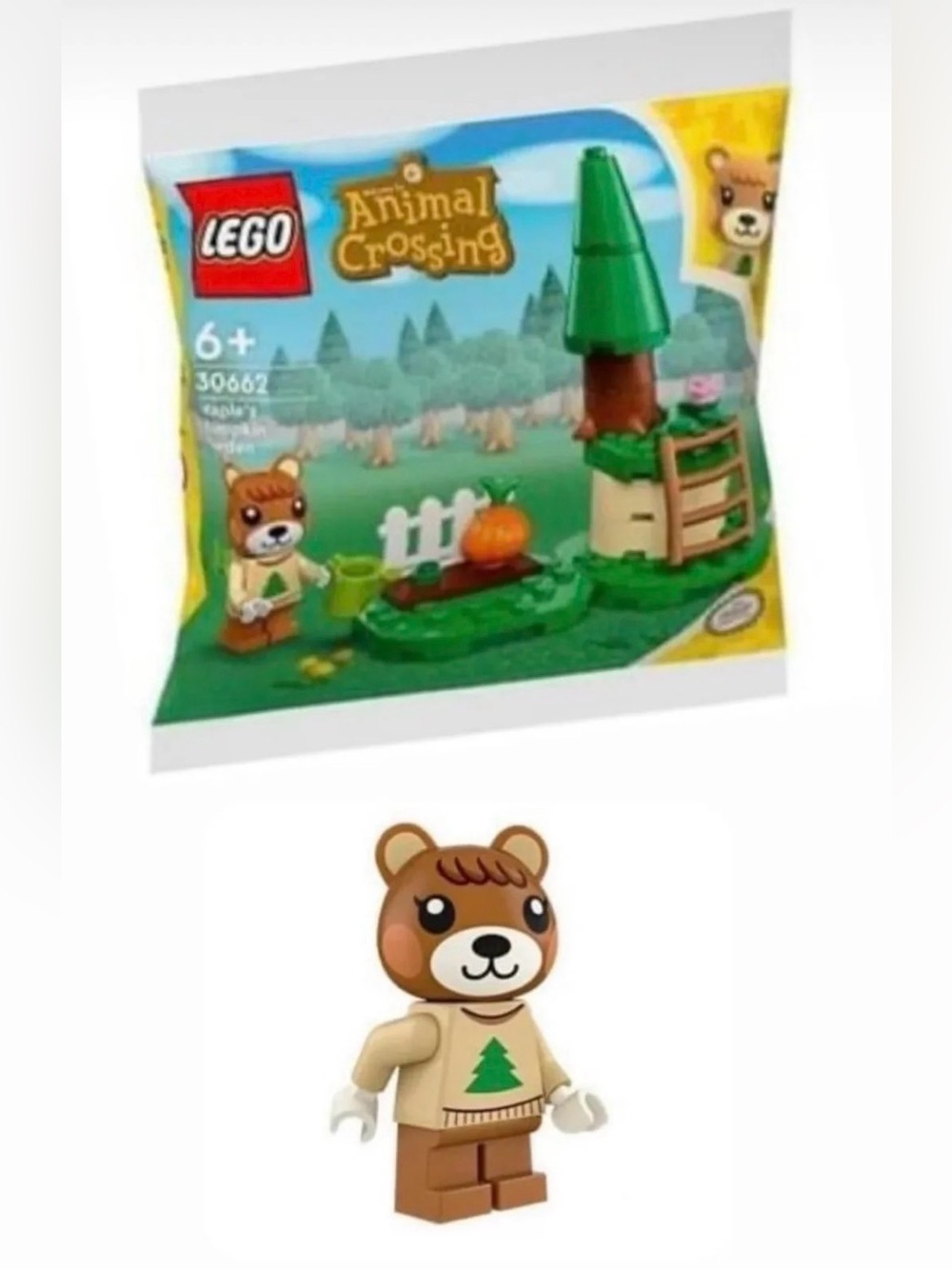 🧸🌲New! LEGO Animal Crossing Maple’s Pumpkin Garden 29 pcs set #30662